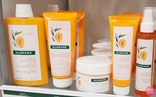 Klorane Shampoo, Conditioner, Treatment Mango