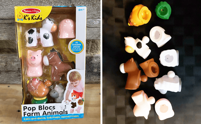 Melissa & Doug Farm Animals Toy Set $11 | Free Stuff Finder