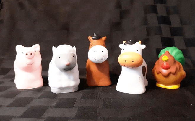Melissa & Doug Farm Animals Toy Set $11