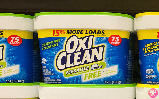 OxiClean Stain Remover $5.58