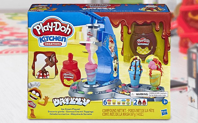Play-Doh Drizzy Ice Cream Playset $9