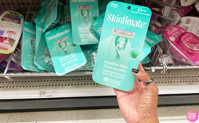 Skintimate Razors 4-Pack $2.79