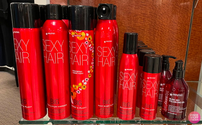 Salon Hair Sprays $8.99