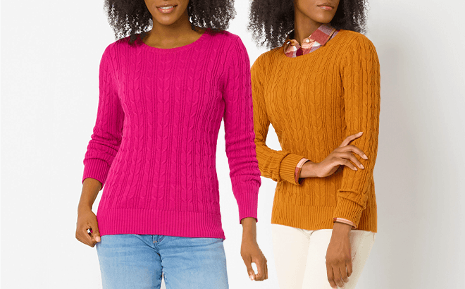 Women’s Sweaters $15