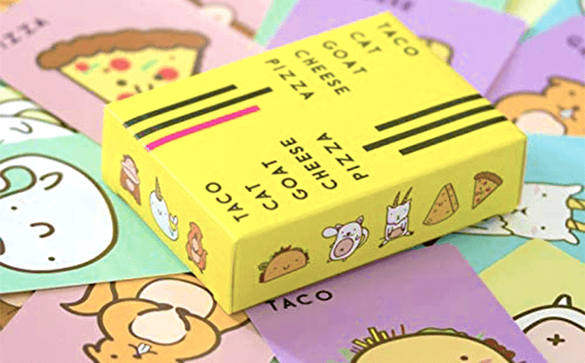 Taco Cat Goat Cheese Pizza Card Game $5 at Amazon