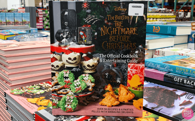 The Nightmare Before Christmas Cookbook $14.99
