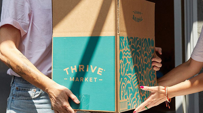 People Carrying Thrive Market Package