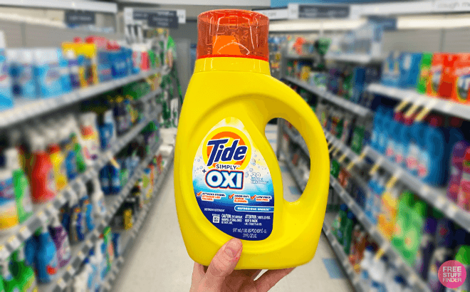 Tide Laundry Detergent 96-Loads for $10