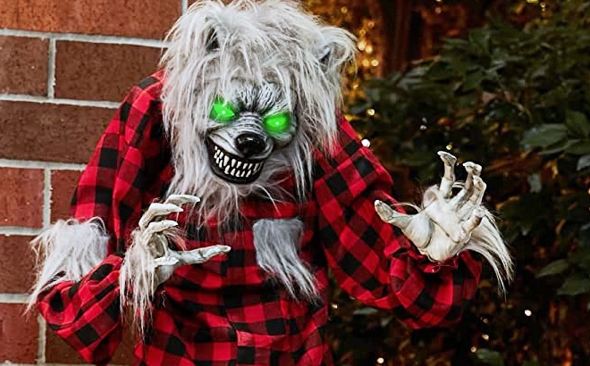 5-Foot Standing Werewolf $58