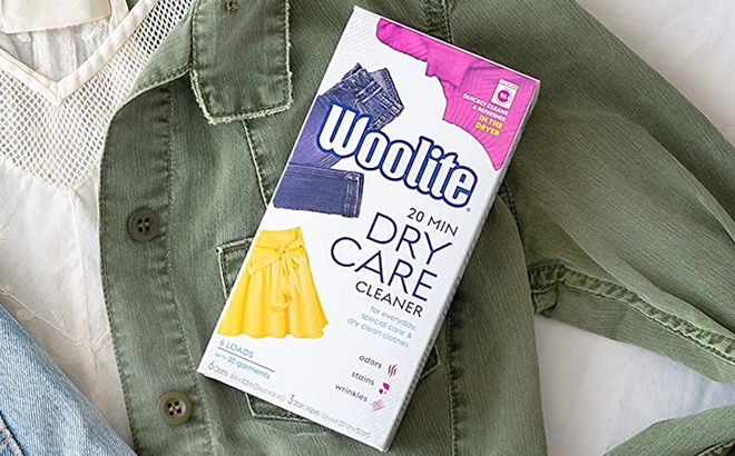 Woolite Dry Care Cleaner 6-Loads for $8.97