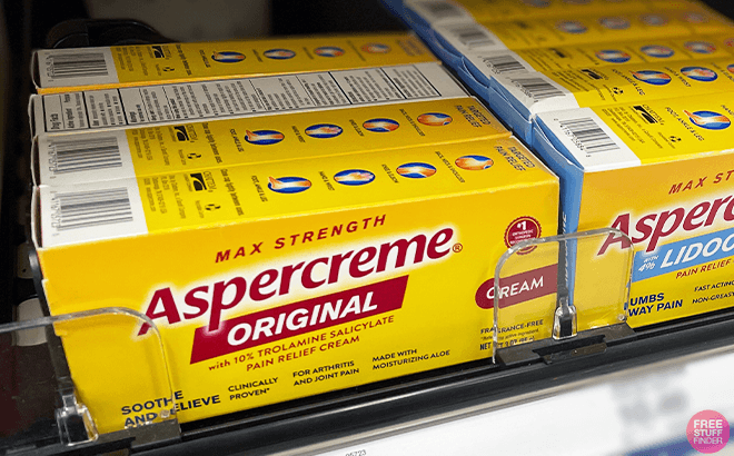 Aspercreme Pain Relief Cream $1.49
