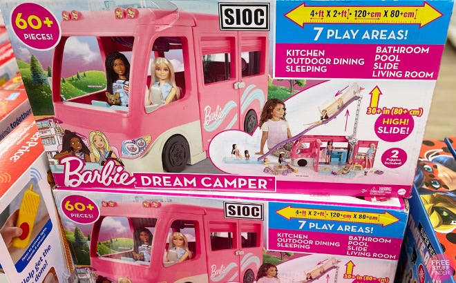 Kohls barbie camper shop
