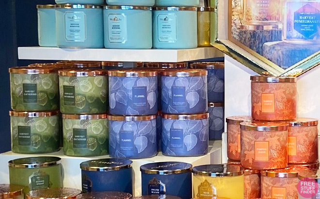 Bath & Body Works 3-Wicks Candles $10