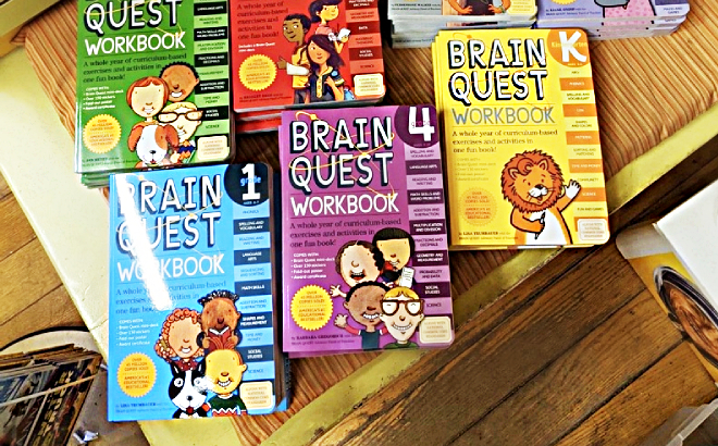 Brain Quest Workbooks $4