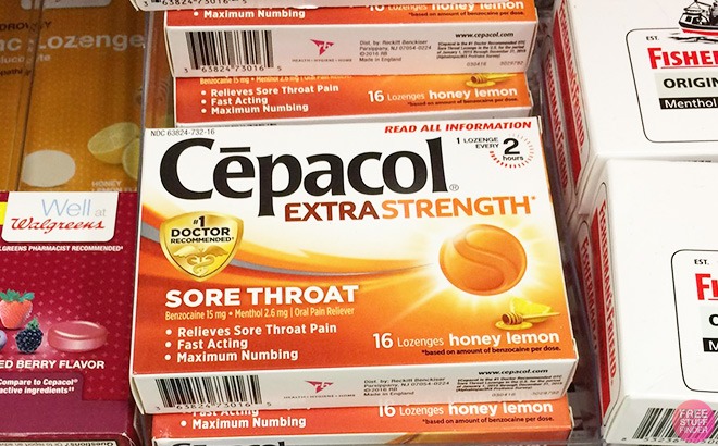 Cepacol Lozenges 79¢ Each