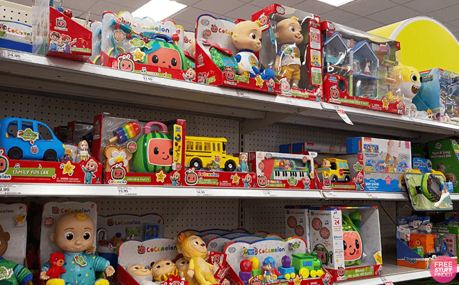 CoComelon Bathtub Playset $8.99