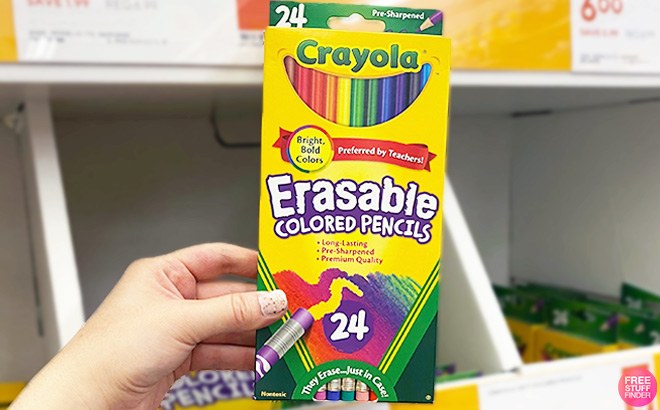 Crayola 24-Count Colored Pencils $2.69