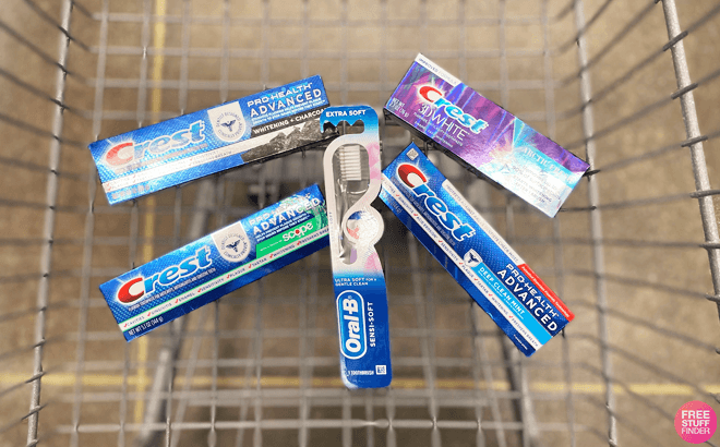 4 Select Crest Toothpaste 90¢ each