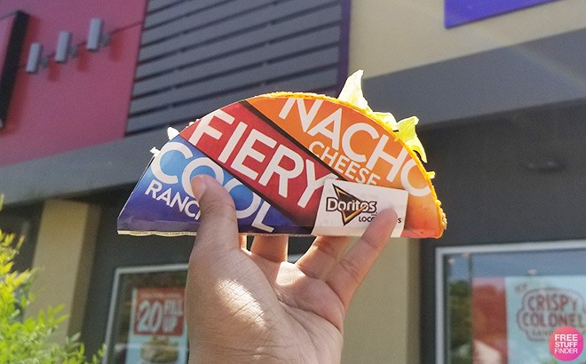 FREE Taco Bell Doritos Locos Tacos