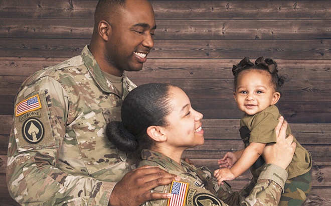 Free baby stuff sales for military families