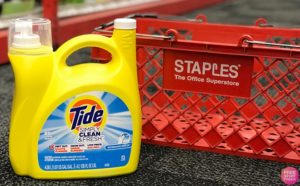 2 FREE Tide Detergents at Staples (New TCB Members!)
