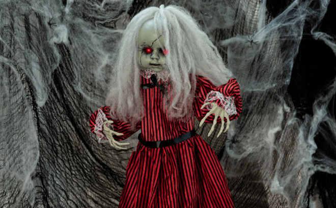 Haunted Holly Roaming Doll $34