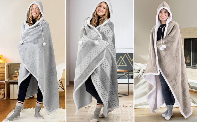 Hooded Throws $13.99