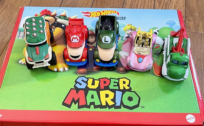 Hot Wheels Super Mario 5-Pack for $11.99