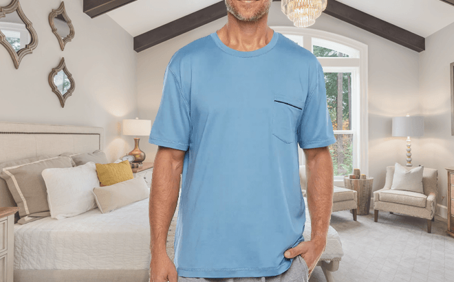 Men's Pajama Short Sleeve $5.39