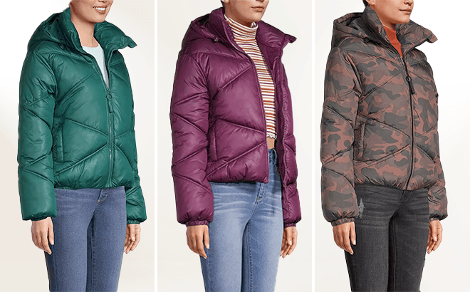 Junior Girls Puffers $39