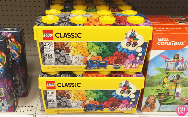 2 boxes of LEGO Classic Medium Creative Brick Box Creative Kit