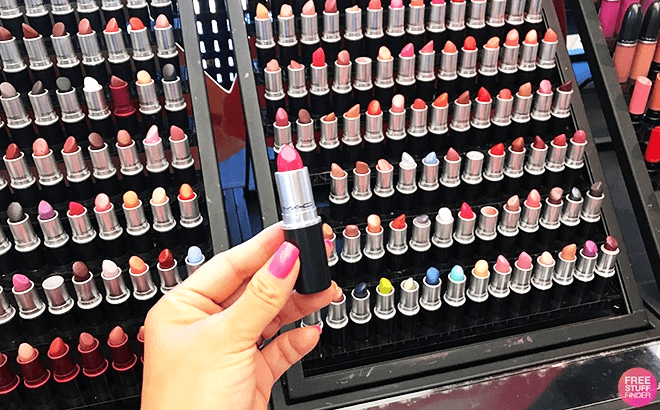 MAC Lipstick $7 + FREE Sample!