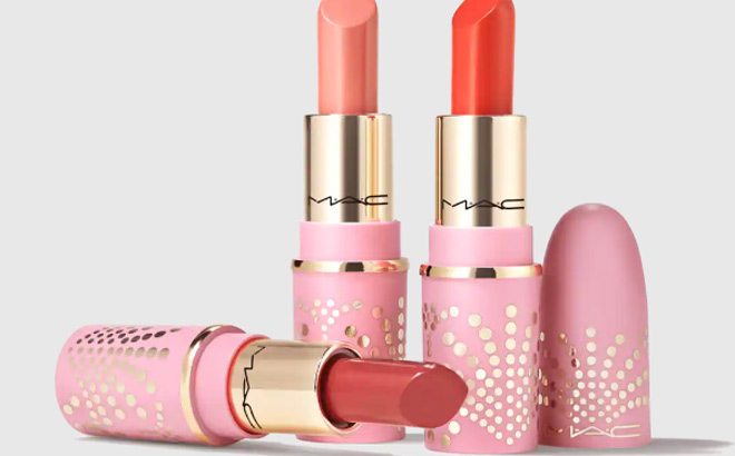 MAC Lipstick 3-Piece Set $21 Shipped