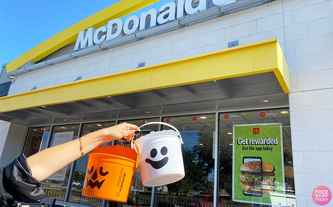 Halloween Happy Meal Pails (Last Chance!)