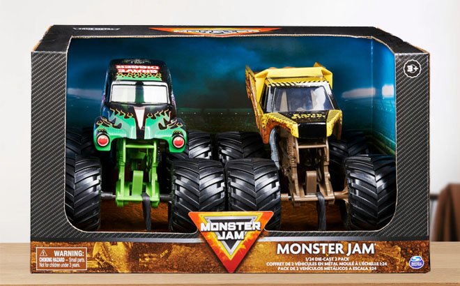 Monster Jam Trucks 2-Pack for $9.97