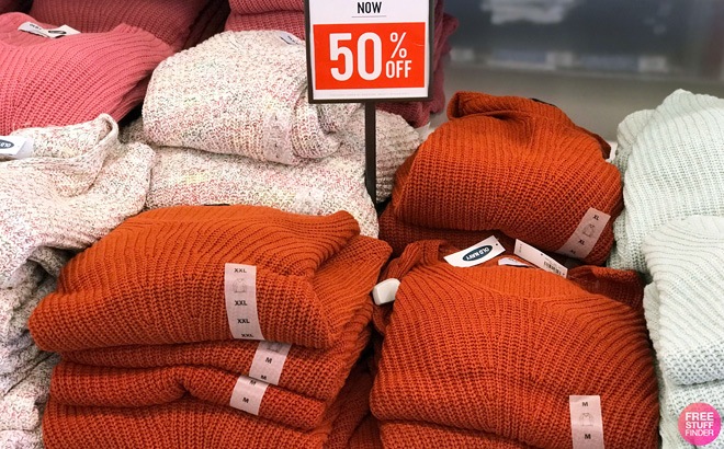 Old Navy Sweaters 50% Off!