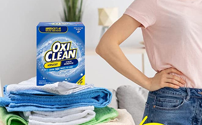 OxiClean Versatile Stain Remover $10