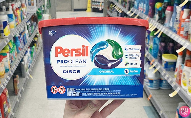 Persil Discs Detergent 62-Count for $16 Shipped