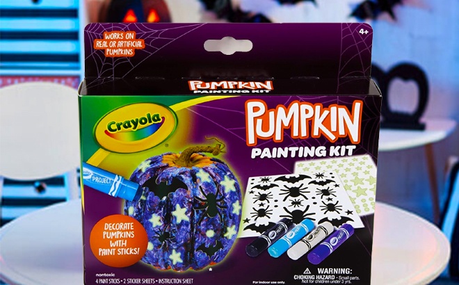 Crayola Pumpkin Decorating Kit $3.99