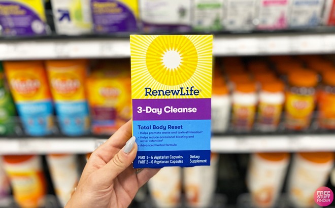 FREE Renew Life 3-Day Cleanse + $2 Moneymaker