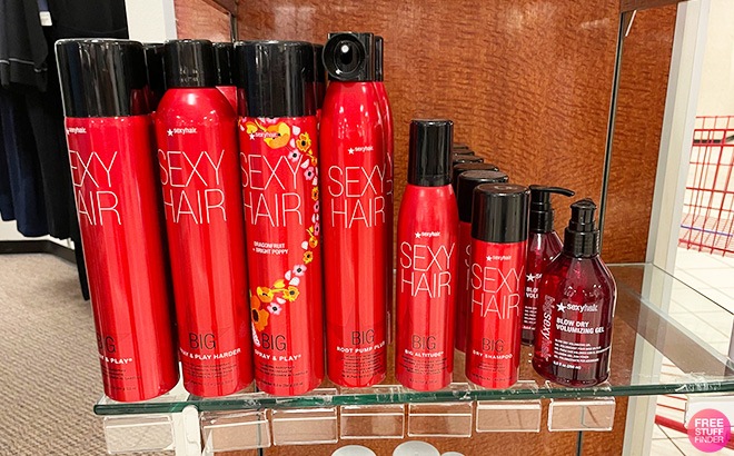 Hairsprays & Dry Shampoo $9.90