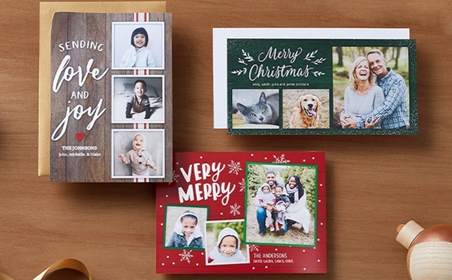 10 Shutterfly Holiday Cards $6.99 Shipped