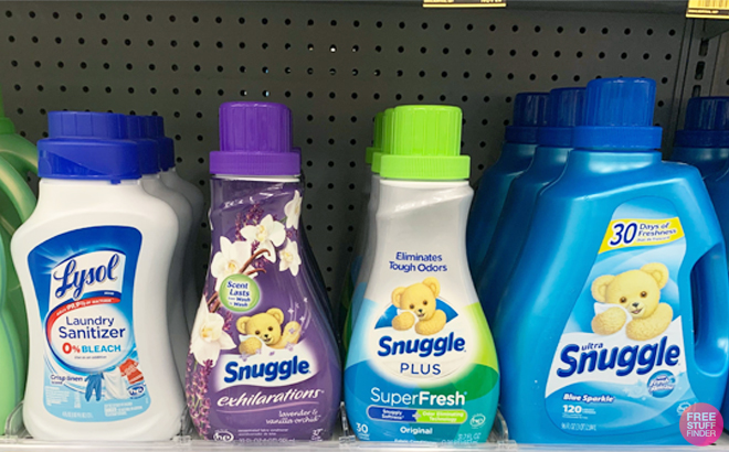 FREE Snuggle Fabric Softener 46-Loads
