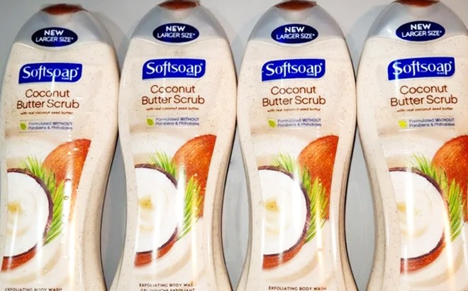 Softsoap Body Wash 4-Pack for $14