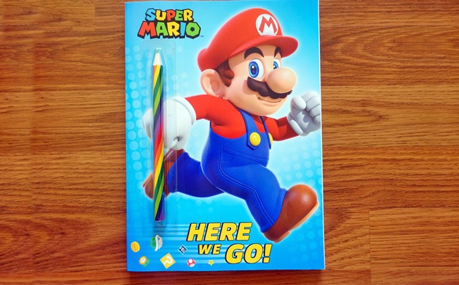 Super Mario Activity Book $3