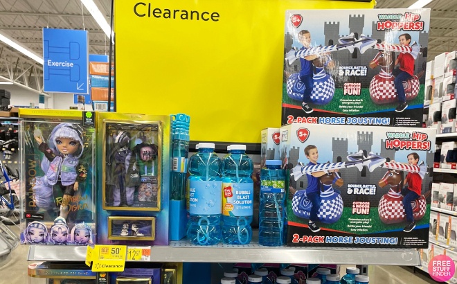 Walmart Toy Clearance: Bubble Blast Solution 50¢