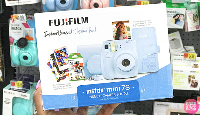Mompelen stijl triatlon Fujifilm Instax Mini 7S with 10-Pack Film ONLY $35 + FREE Shipping (Reg  $59) | Free Stuff Finder