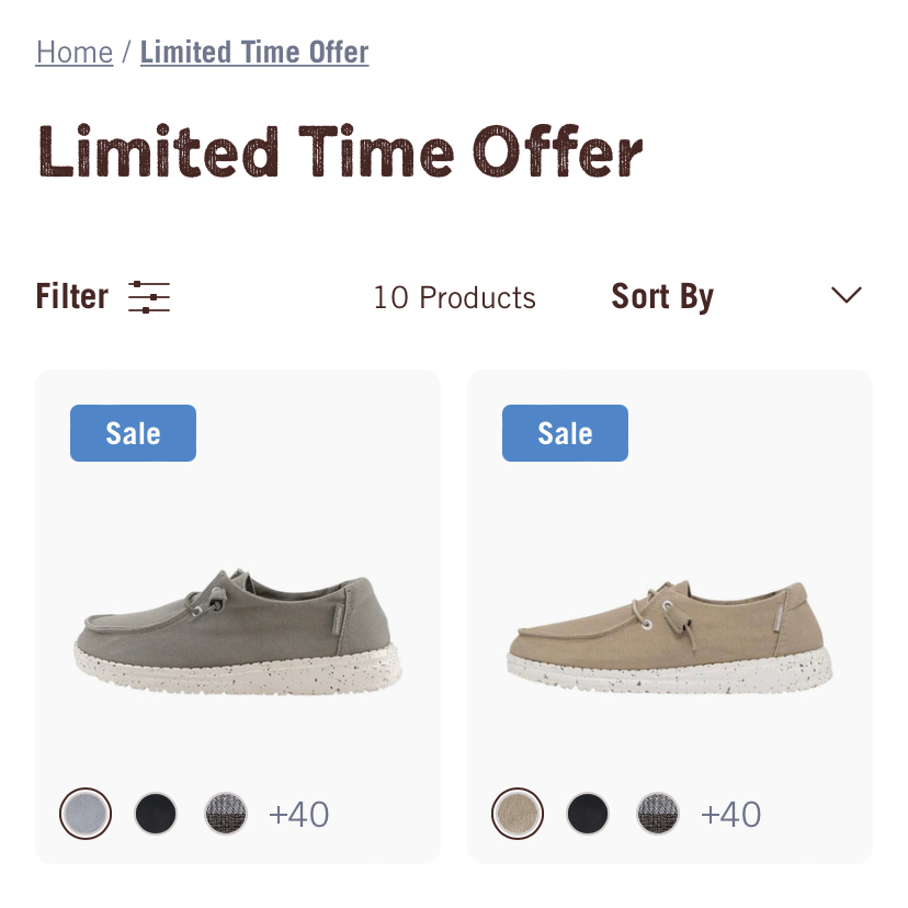 Hey Dude Shoes for just 28 Free Stuff Finder