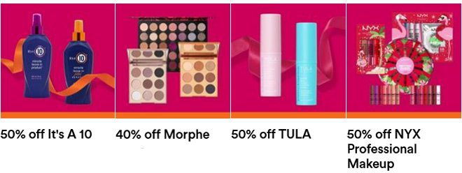 A Graphic Showing Four ULTA Black Friday Deals