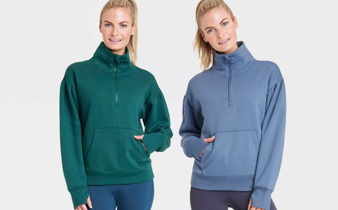 Women's Fleece Sweatshirt $14
